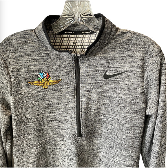 NIKE Golf Women's Size M Indianapolis Motor Speedway 1/2 Zip Pullover Embroidery - Picture 2 of 6